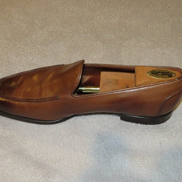 Ralph Lauren Purple Label x Edward Green Brown Antiqued Loafers 11.5 E main image 8